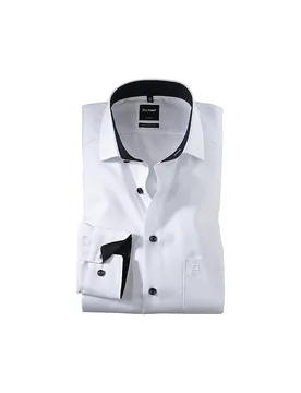 Hemd Modern Fit weiss 44 Herren - Olymp - FashionsVida