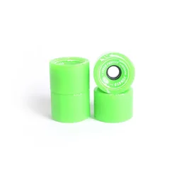 Roues De Skateboard Long Neon Green 70 x 52 mm unisex
