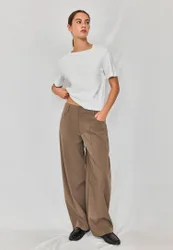 B01 Basic-T-Shirt im Regular-Fit, Heavy Weight Ecru S