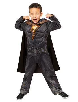 Black Adam Kinderkostüm gepolstert schwarz-gold - RIETHMULLER - FashionsVida