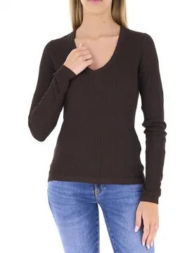 Maglia in lurex LIU JEANS MARRONE L - Liu jo - FashionsVida