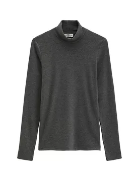 T-Shirt, Longsleeve, High neck female - XS - FashionsVida