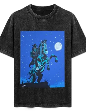Vampire Cowboy T-Shirt Trend Art Print T-Shirt - Aliexpress - FashionsVida