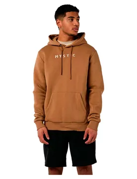 Sweat à Capuche Brand Slate Brown S - Mystic - FashionsVida