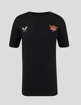 Juniors Sunrisers Leeds The Hundred Small Wings T-shirt 2026 JS Unisex - Castore - FashionsVida