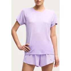 Camisetas M-C de Running de Mujer W RUN VELOCITY TEE (POLY)
