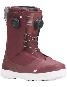 All-Mountain Snowboard Boots Contour Maroon für Damen Größe 40 Bordeaux - K2 - FashionsVida