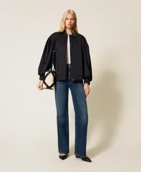Twinset Jean ample cinq poches