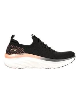 Sneakers nere slip-on con mesh glitter e soletta memory foam D'LUX Walker Let It Glow 37 - Skechers - FashionsVida