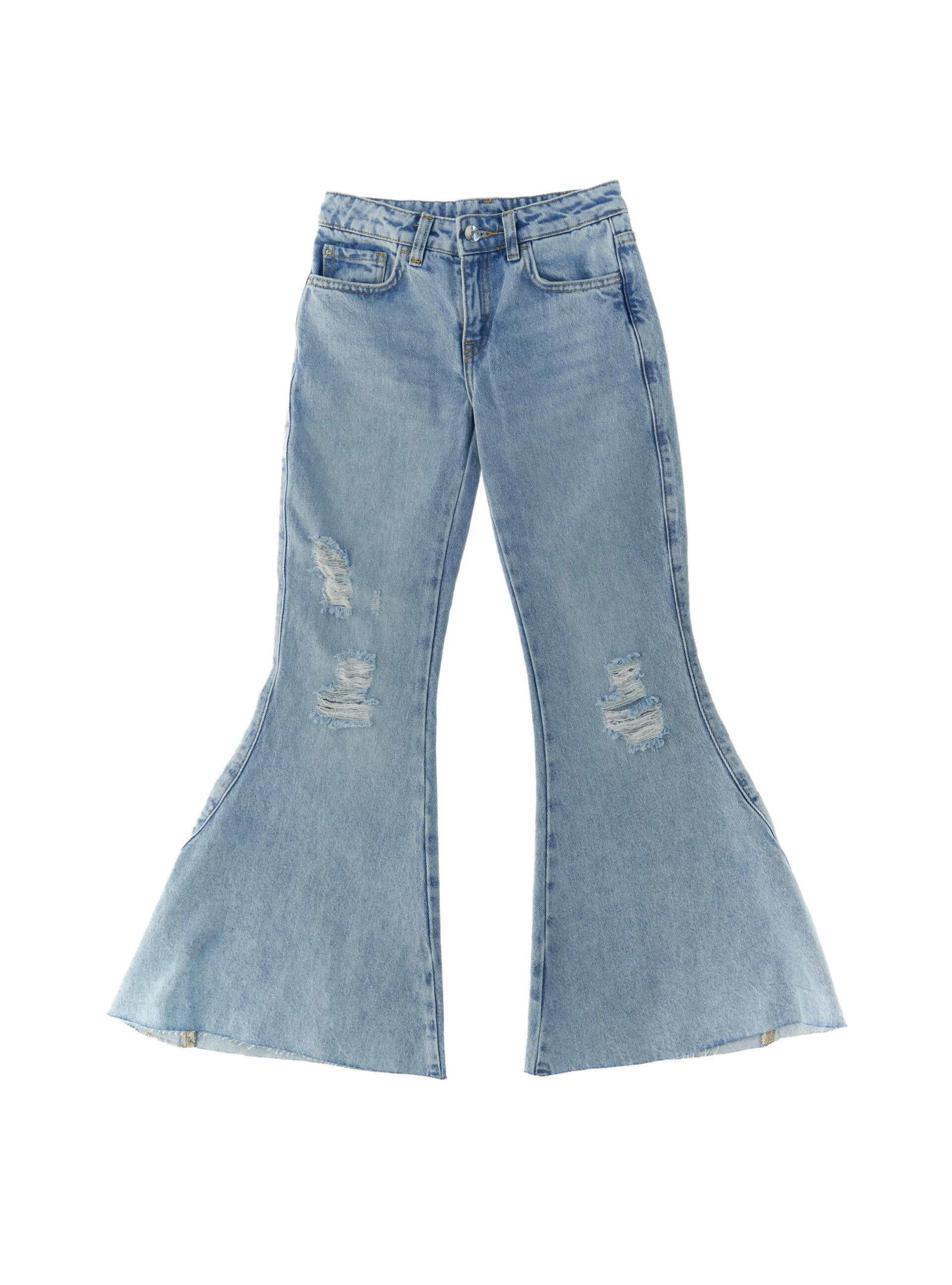 Jeans bootcut JUNIOR BLU CHIARO 16 - Liu jo - FashionsVida