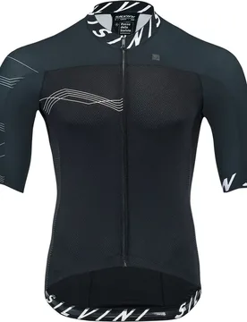 Maglia A Maniche Corte Stelvio Black / White - SILVINI - FashionsVida