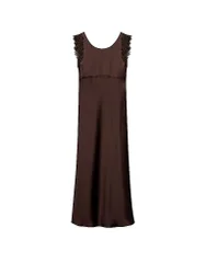 Maxivestido marrón 34