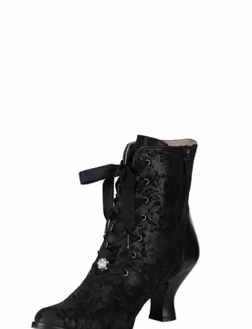Trachtenstiefel 6020 (schwarz, Gr. 40) von Bella Donna für Damen, Schuhe, Ziegenleder - Stockerpoint - FashionsVida