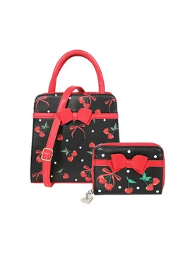 Handtasche - CHERRIES AND BOWS Bundle - multicolor - Unisex - unisex - Banned Retro - FashionsVida