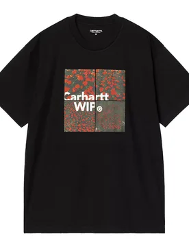 S/S Valley T-Shirt - T-Shirt-kurzarm - schwarz - Herren - Size: L - Carhartt WIP - FashionsVida
