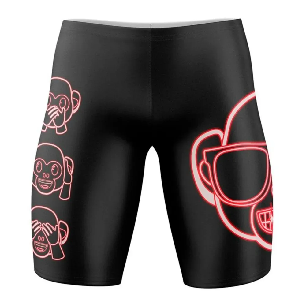 Emoji Monkey Neon Jammer Multicolour L Men - OTSO - FashionsVida