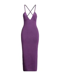 Vestido midi Mujer Malva XS Mujer