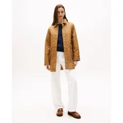 Chaqueta de mujer acolchada Quilted larga