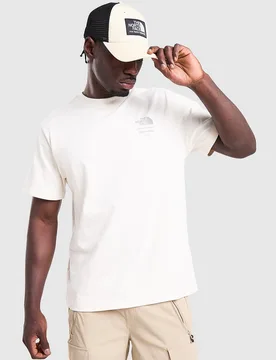 Notes T-Shirt - Herren, Cremefarben - male - Size: S - The North Face - FashionsVida