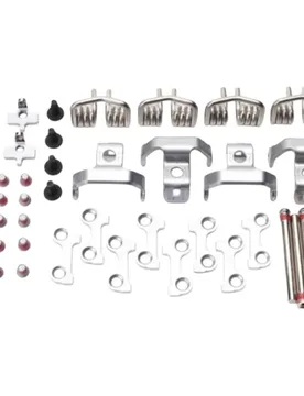 Kit Di Ricostruzione Pedali X2 Silver - Ht Components - FashionsVida