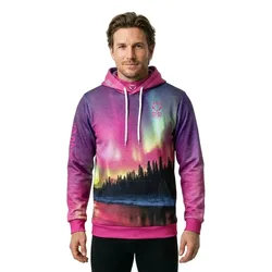 Northern Lights Hoodie Multicolour S Men,Women