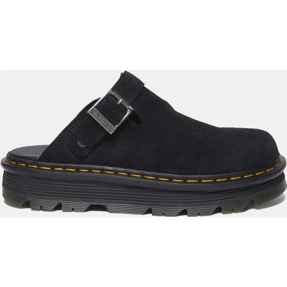 Zuecos Zebzag de mujer en ante con plataforma - Dr. Martens - FashionsVida
