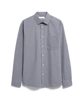 Camicia Relaxed Fit blu XL - Armedangels - FashionsVida