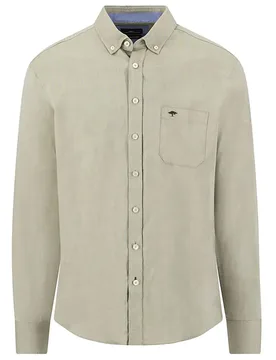 Camicia A Maniche Lunghe 161800 Moss L - Fynch Hatton - FashionsVida