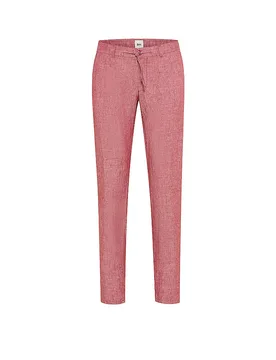 Pantaloni di lino FABIO JOK rosso 32/L30 - Brax - FashionsVida