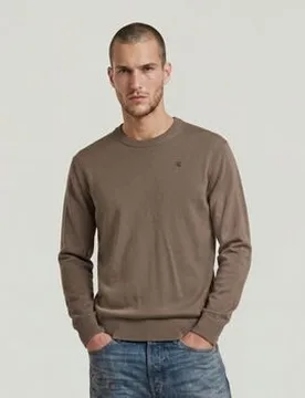 Pullover D30780-E813 Core Refined R Knit-J248 Fossil Eu S;Eu M;Eu L;Eu Xl Male - G-Star RAW - FashionsVida