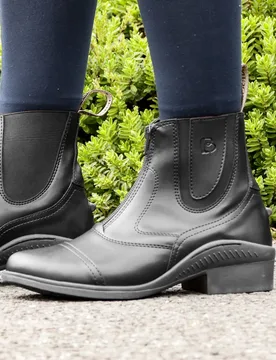 Burleigh Unisex Paddock Zip Boots - - Size: 3.5 - Brogini - FashionsVida