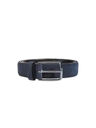 Ledergürtel blau 95 Herren
