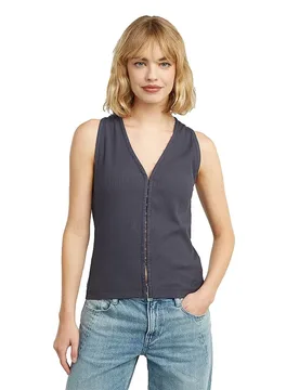 T-shirt Sans Manches D28965-d107 Petrol XS - G-Star - FashionsVida