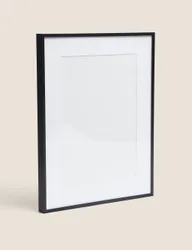Milan Metal Photo Frame A4 Black