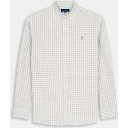 Harper & Neyer - Camisa de cuadros de hombre con botones