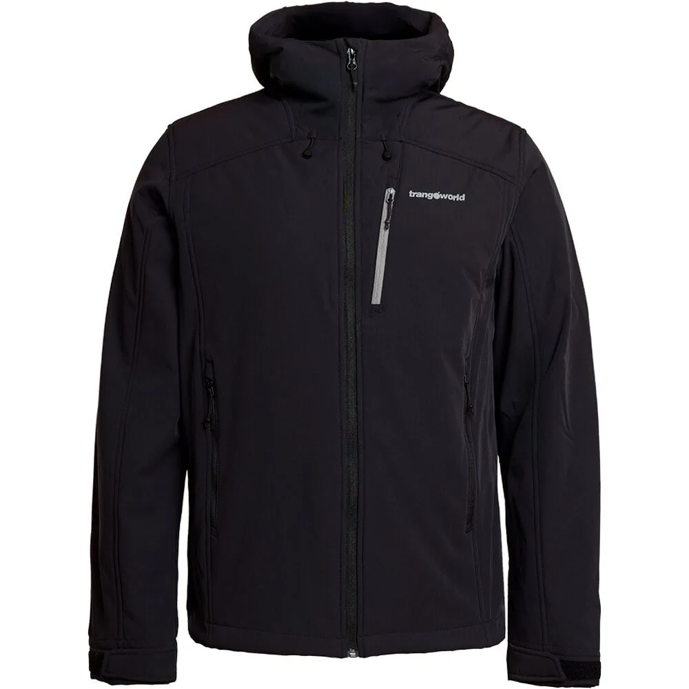 Plantio chaqueta softshell hombre Negro (M) - Trango - FashionsVida