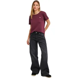 Vaquero ancho en denim de mujer Surf Crush