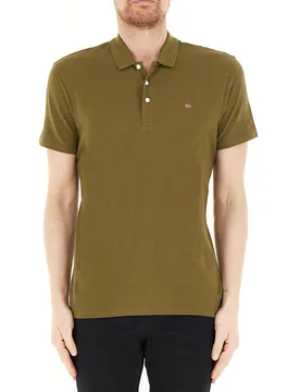 Polo maniche corte VERDE OLIVA XL - Napapijri - FashionsVida