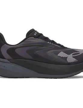 Velociti Distance Storm Running Shoes Black / Metallic Gun Metal UK 6.5 Men,Women - Under armour - FashionsVida
