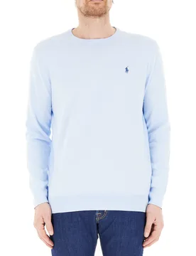Maglione girocollo POLO AZZURRO CHIARO XL - Ralph Lauren - FashionsVida
