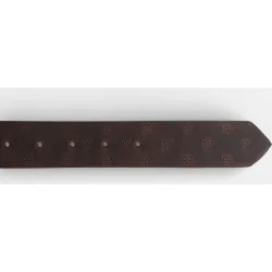 Cinturón de hombre piel multiraquetas
