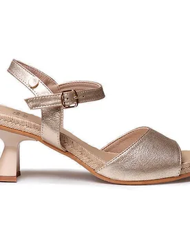 Pons Sandales à Talons Opal Champagne EU 38 - Toni - FashionsVida