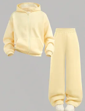 Conjunto de 2 piezas para niñas preadolescentes con blusa de manga larga asimétrica de un hombro con volantes y estampado floral rosa, y falda ajust - Shein - FashionsVida