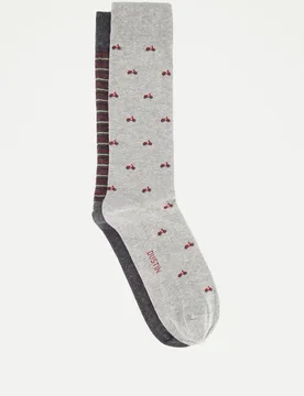 Pack 2 calcetines sport fantasía hombre - Dustin - FashionsVida