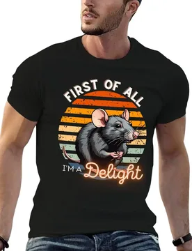 First of all im a delight rat T-Shirt Holiday Vacation Tee Shirt - Aliexpress - FashionsVida