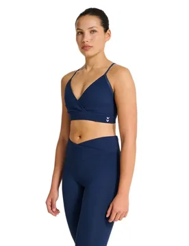 Soutien-gorge De Sport Yoga Strap Dress Blue S - Hummel - FashionsVida