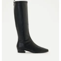 Bota de mujer plana elástica
