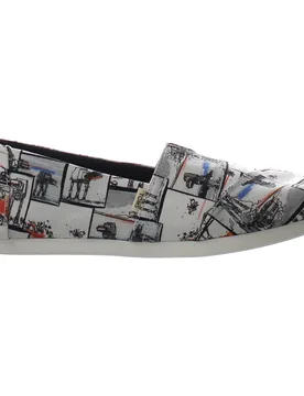 Womens X Star Wars White Espadrilles Canvas - Size Uk 6 - TOMS - FashionsVida