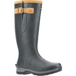 Unisex Stratus Rubber Green Wellington Boots - Size Uk 8
