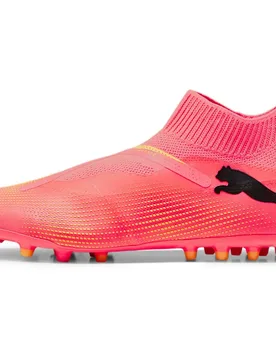 Chaussures De Football Future 7 Match+ Ll Mg Sunset Glow / Black / Sun Stream EU 46 1/2 - Puma - FashionsVida